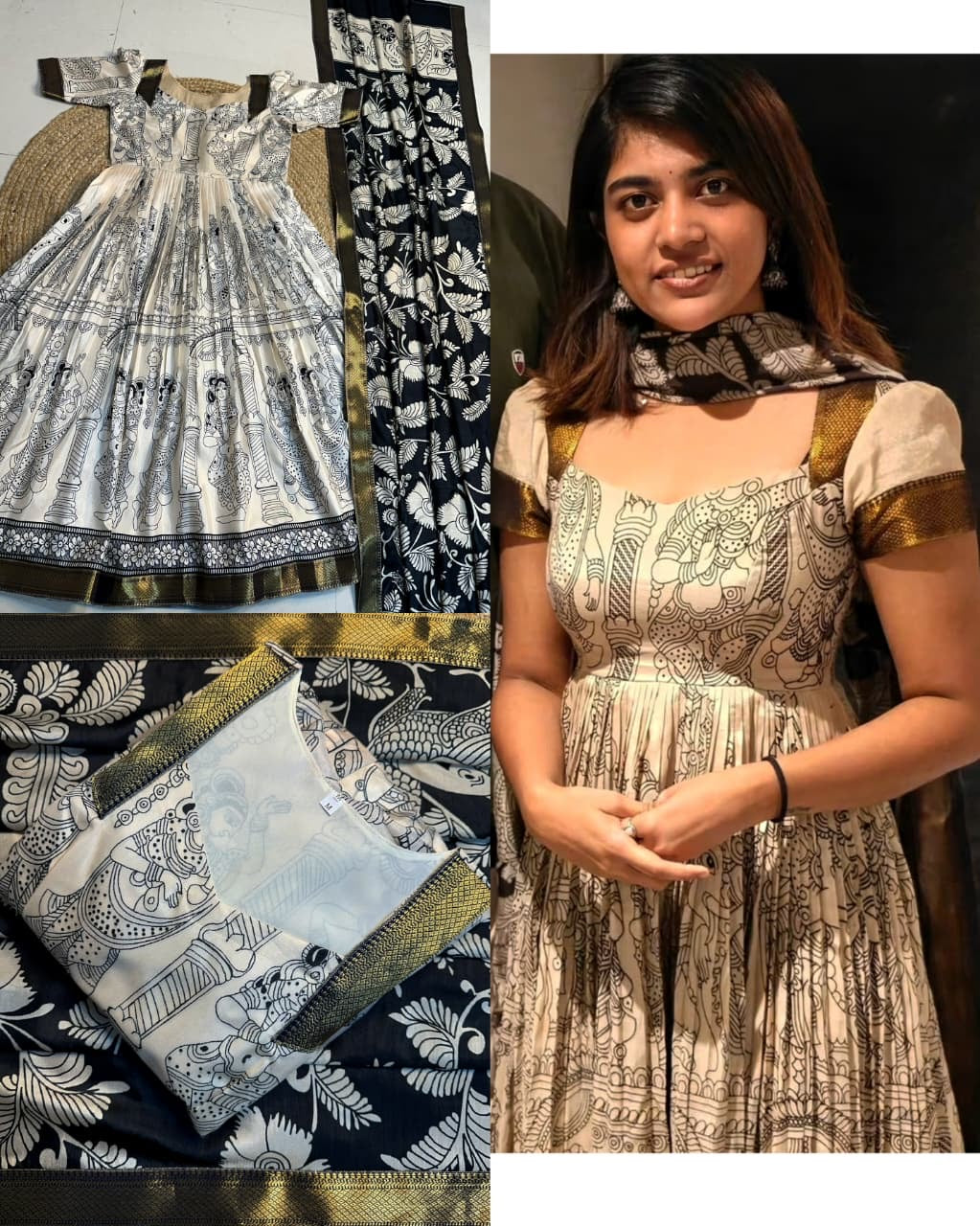 Telugu biggboss Ritu anarkali recreation dress