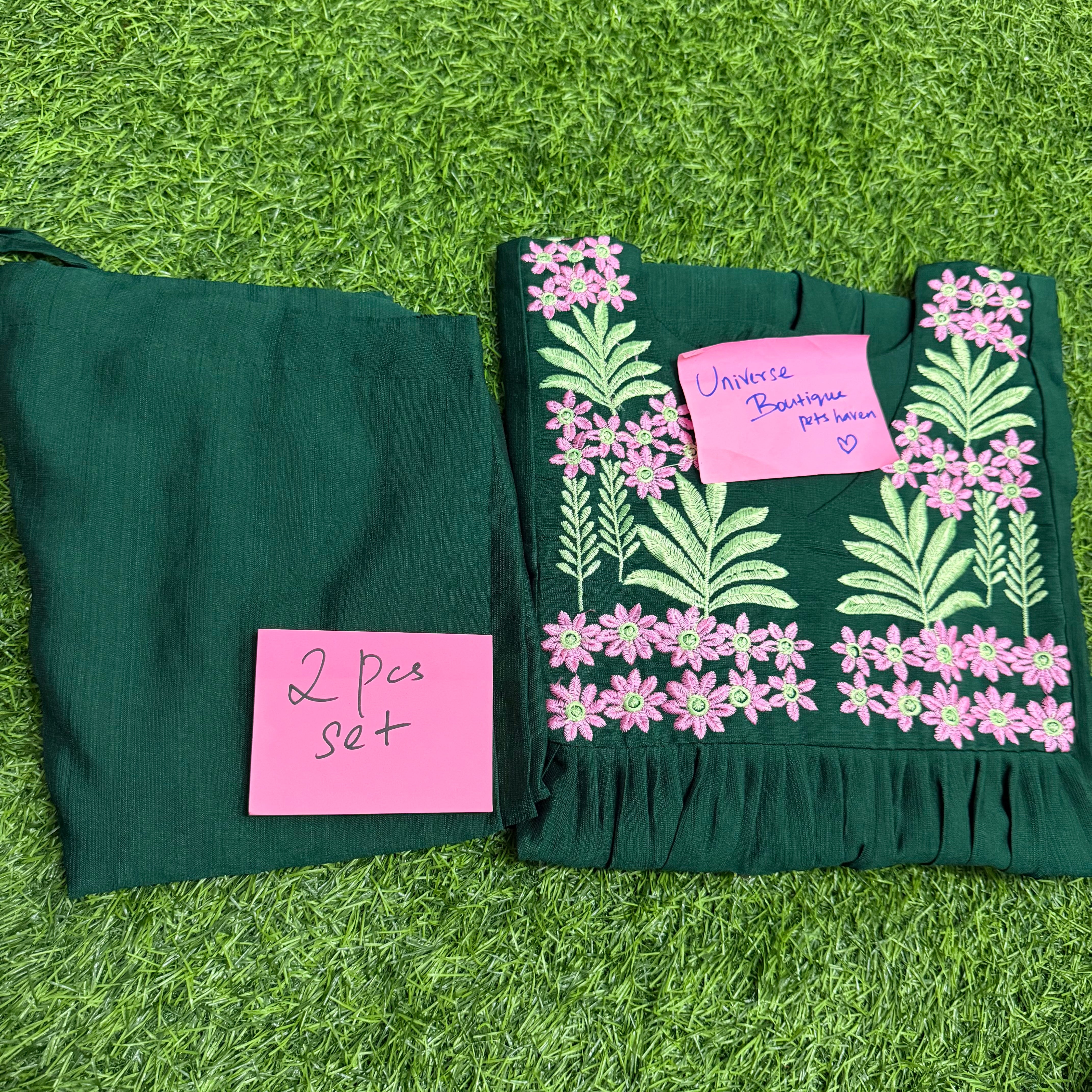 Cotton tops with pant (2pcs)