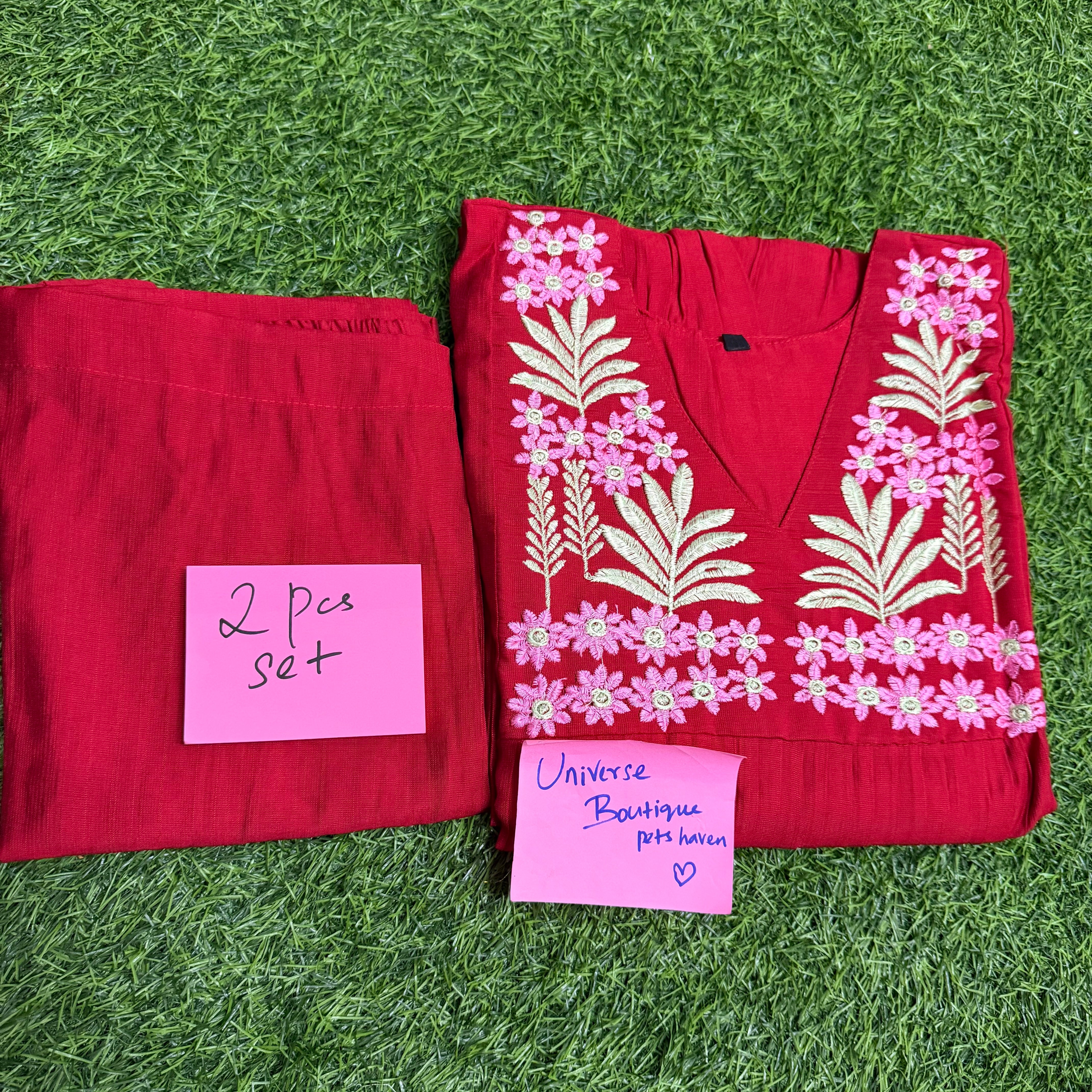 Cotton tops with pant (2pcs)