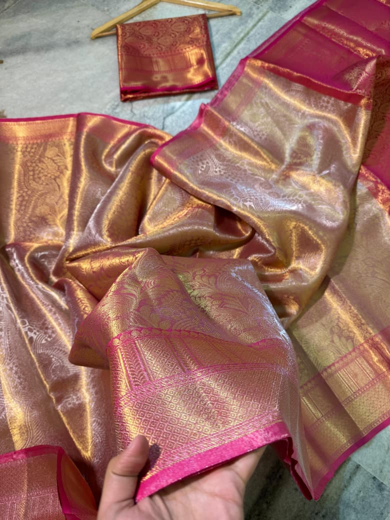 Soft Tissue Silk Saree