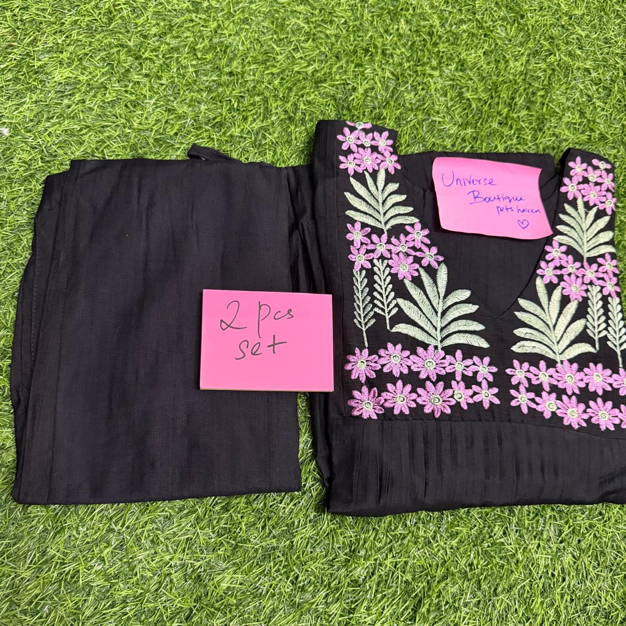 Fabric Cotton Kurti Set