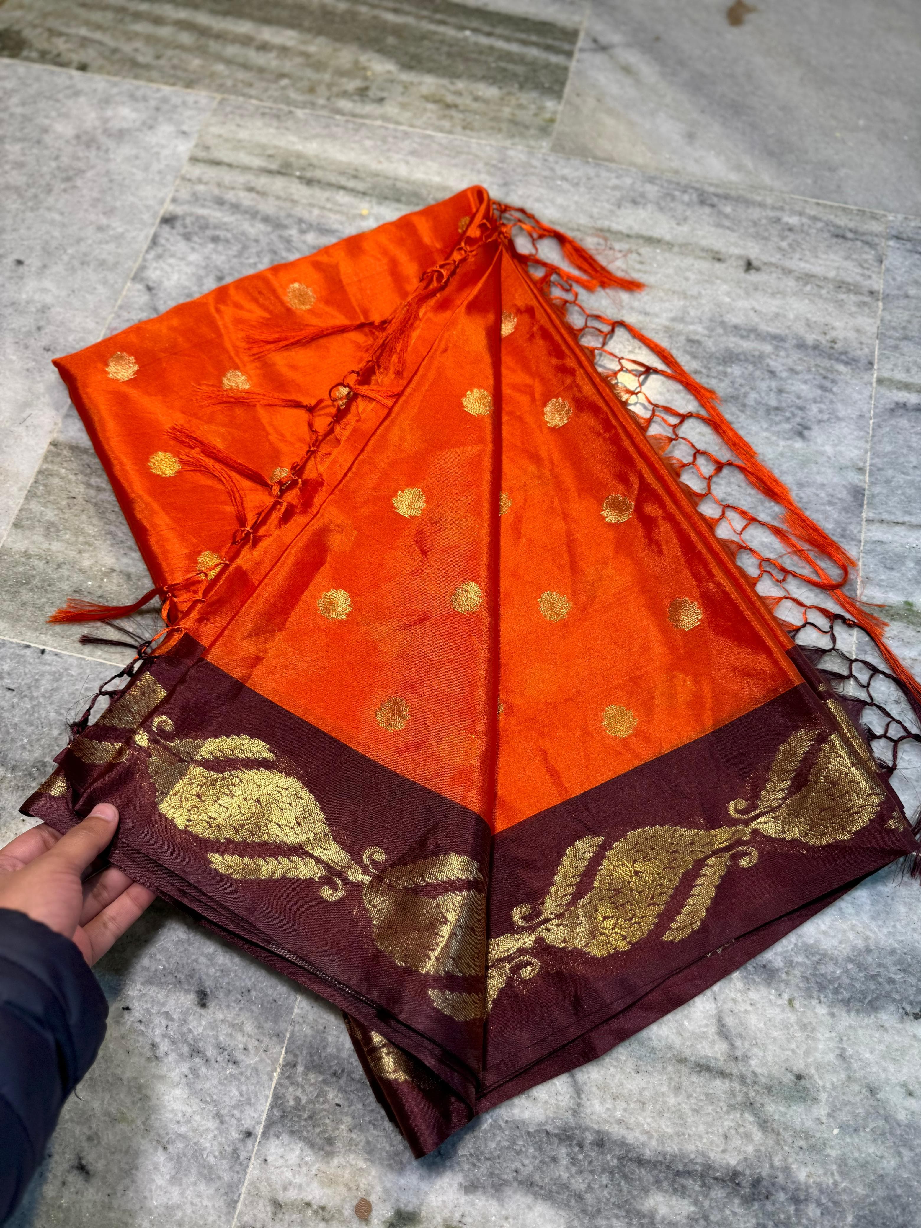 Banarasi Semi Cotton Silk Saree