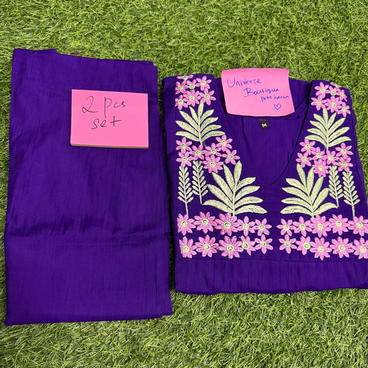 Fabric Cotton Kurti Set