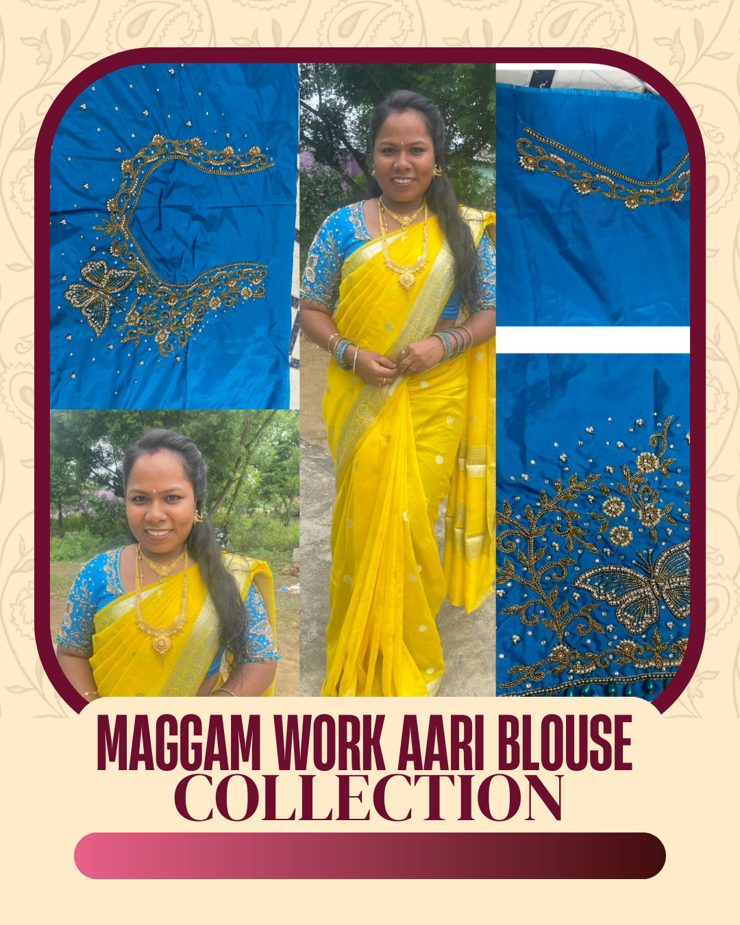 Maggam Work Aari Blouse Collection
