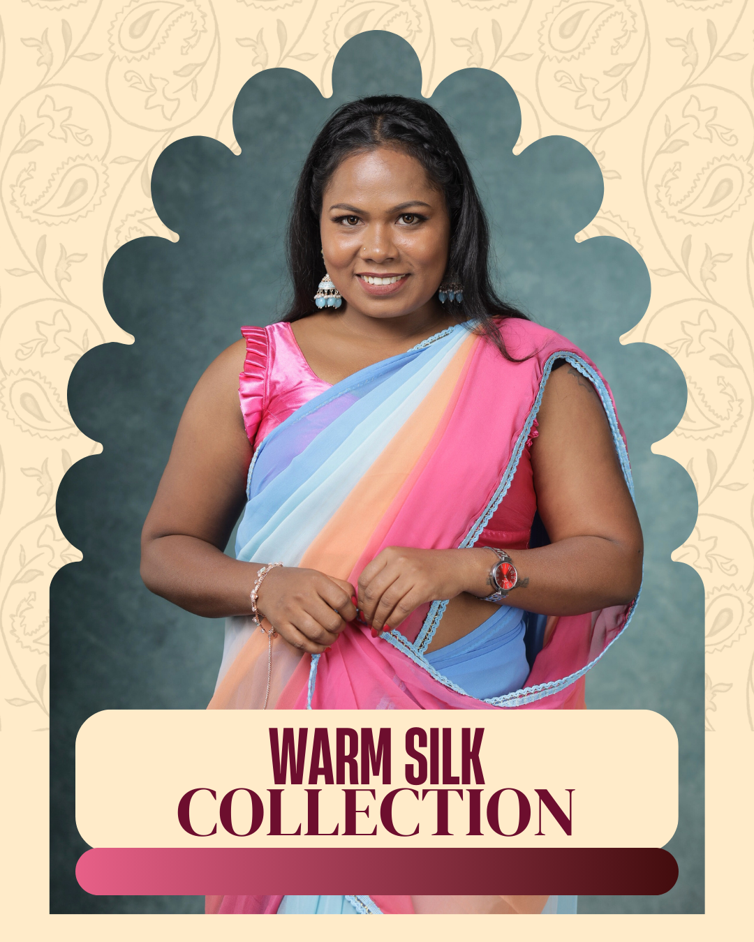 Warm Silk Saree Collection