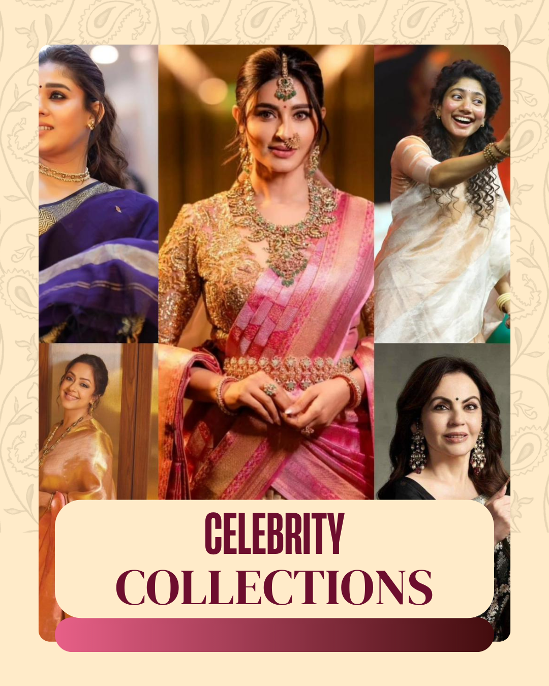 Celebrity Inspired Saree Collection