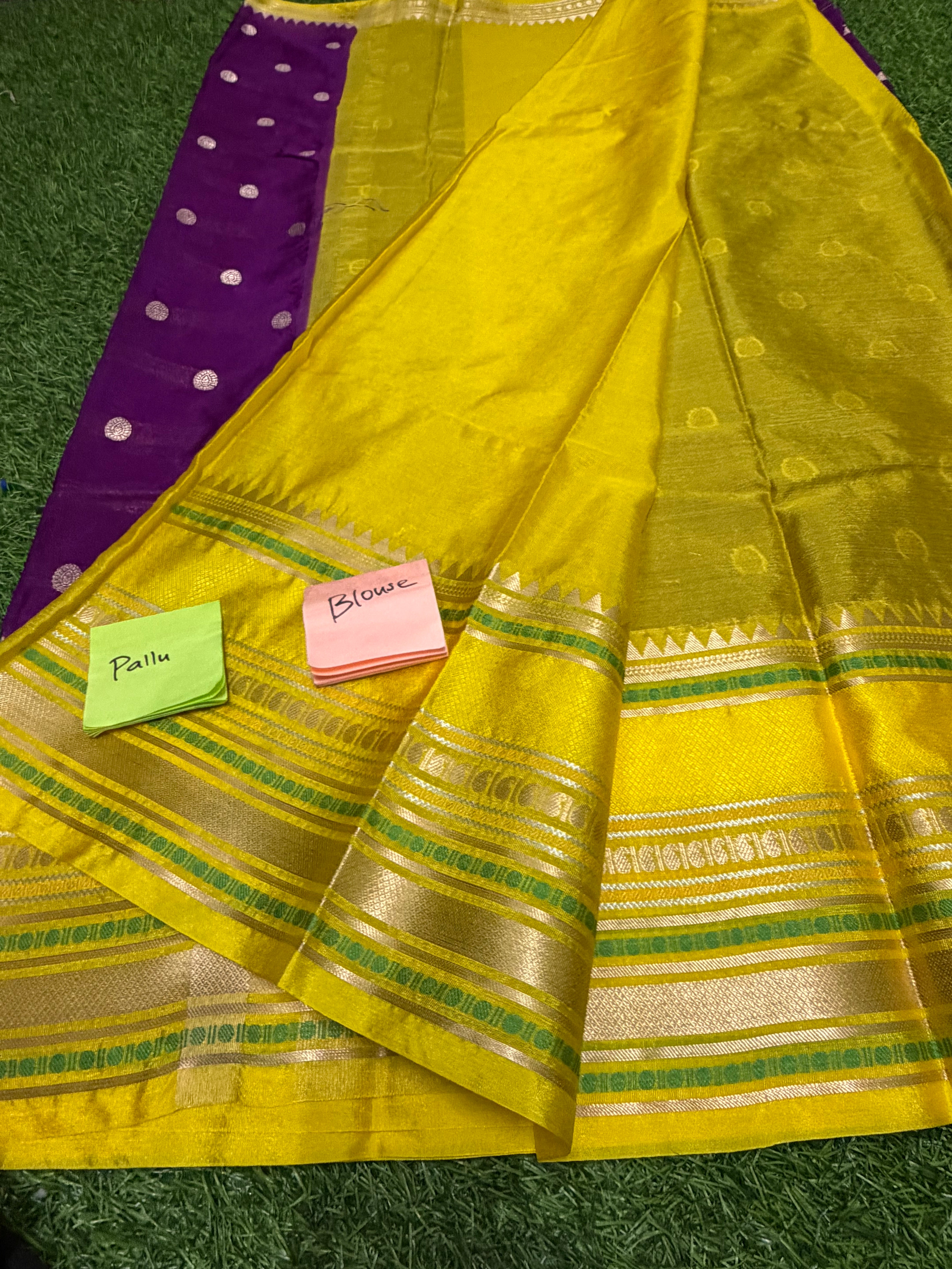Warm silk saree