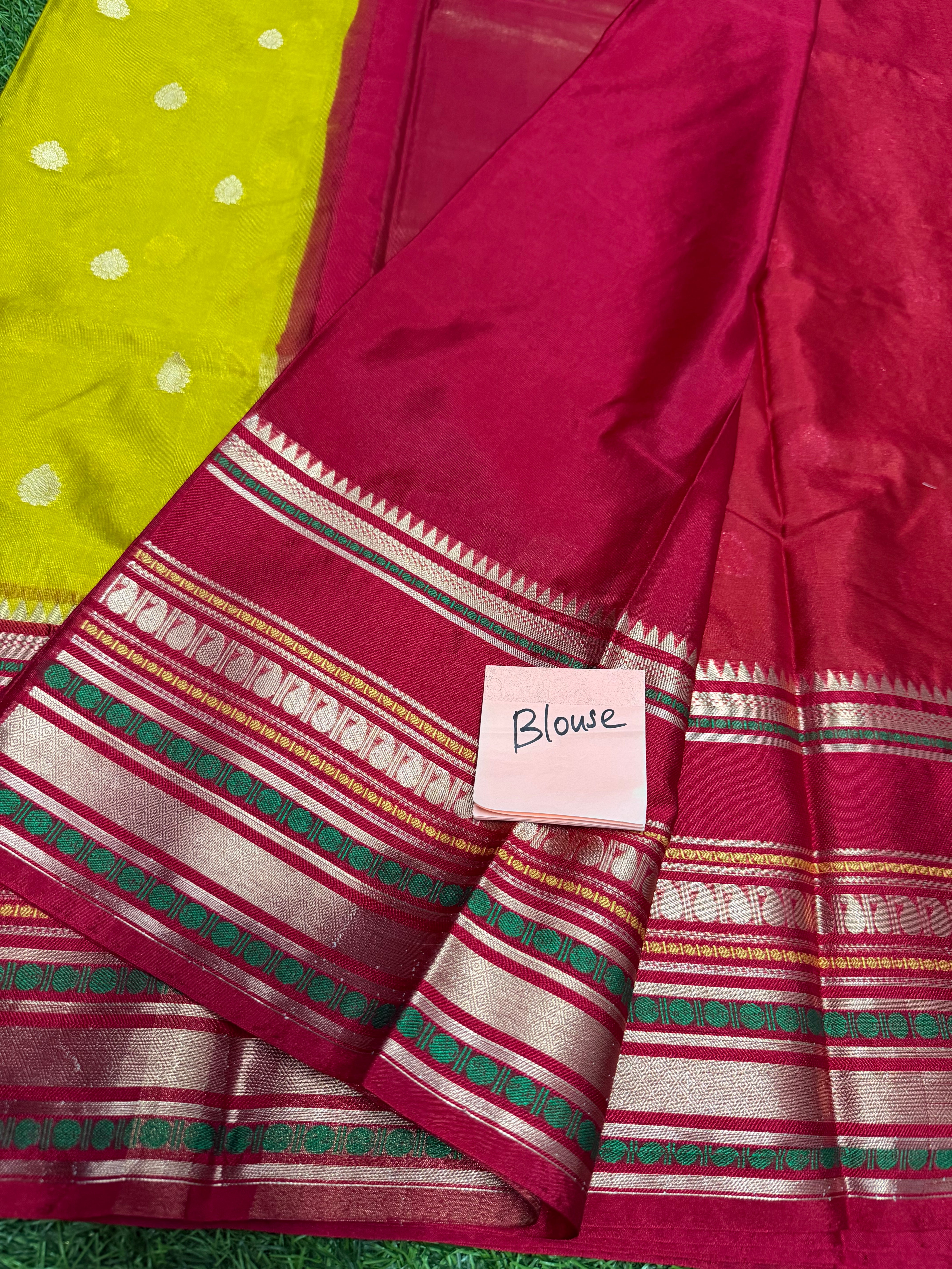 Warm silk saree