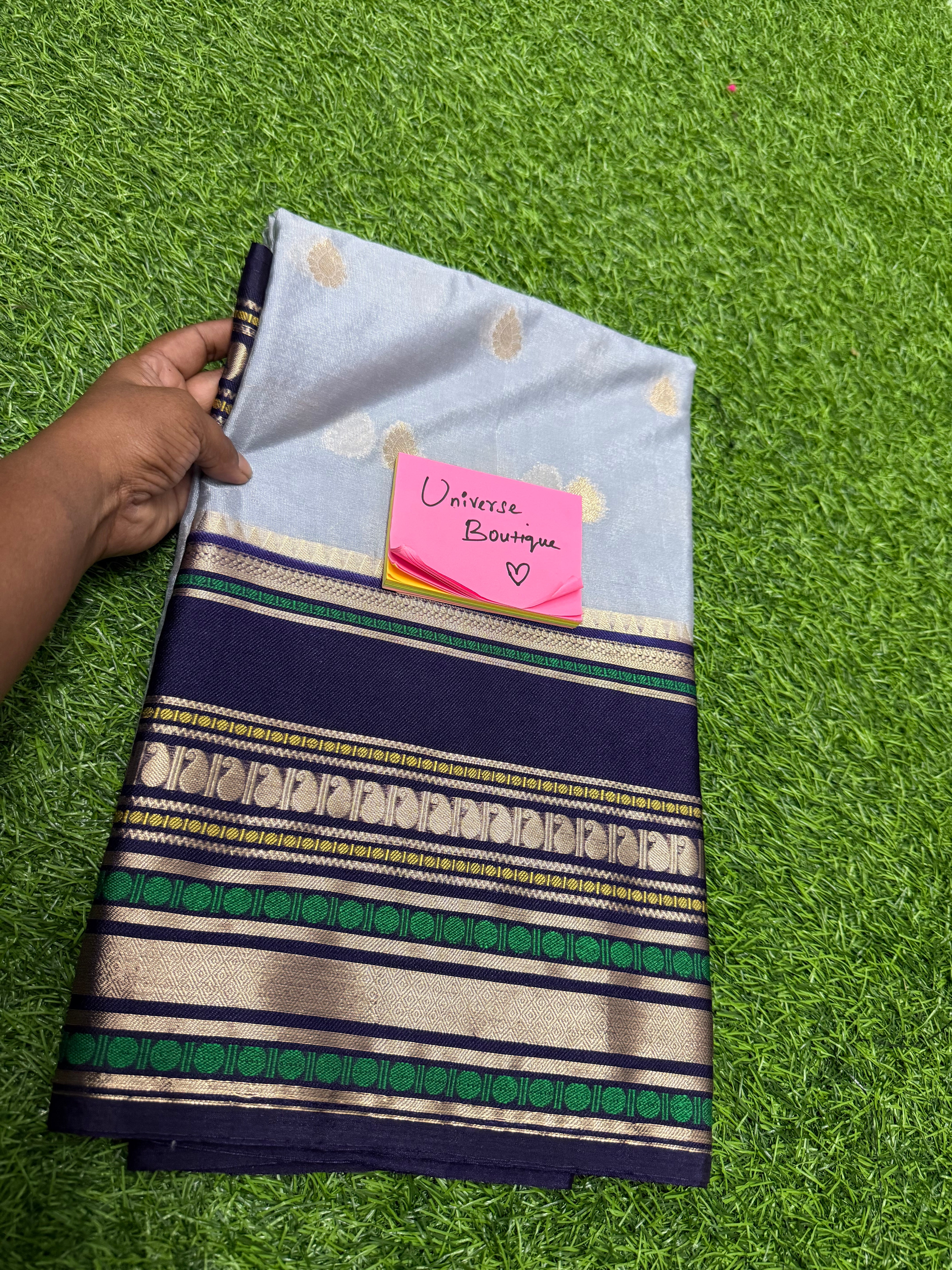 Warm silk saree
