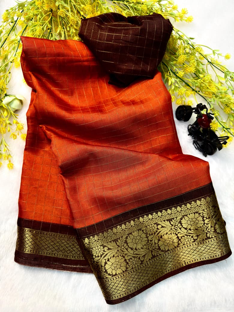 Cotton Silk Saree