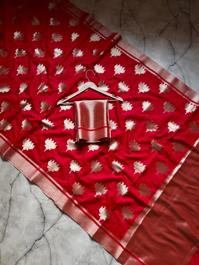 Fab-Cotton soft silk saree
