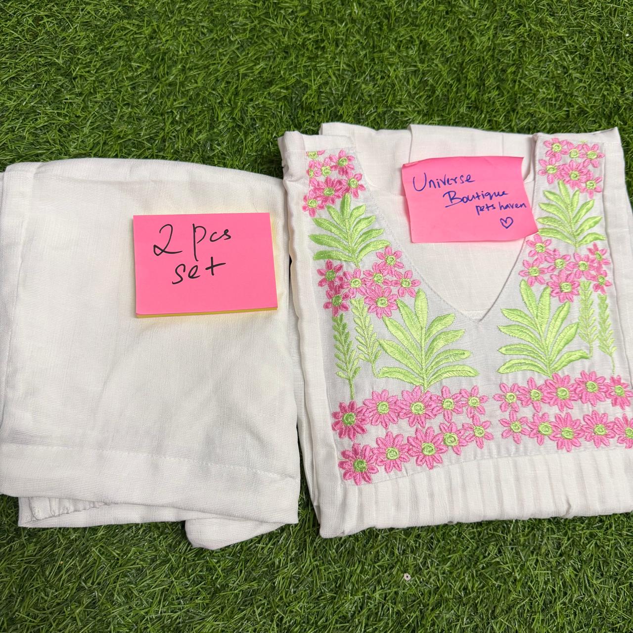 Fabric Cotton Kurti Set