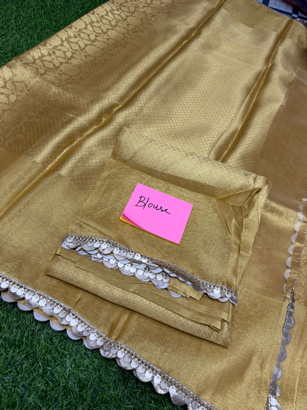 Fabric Tissue Saree