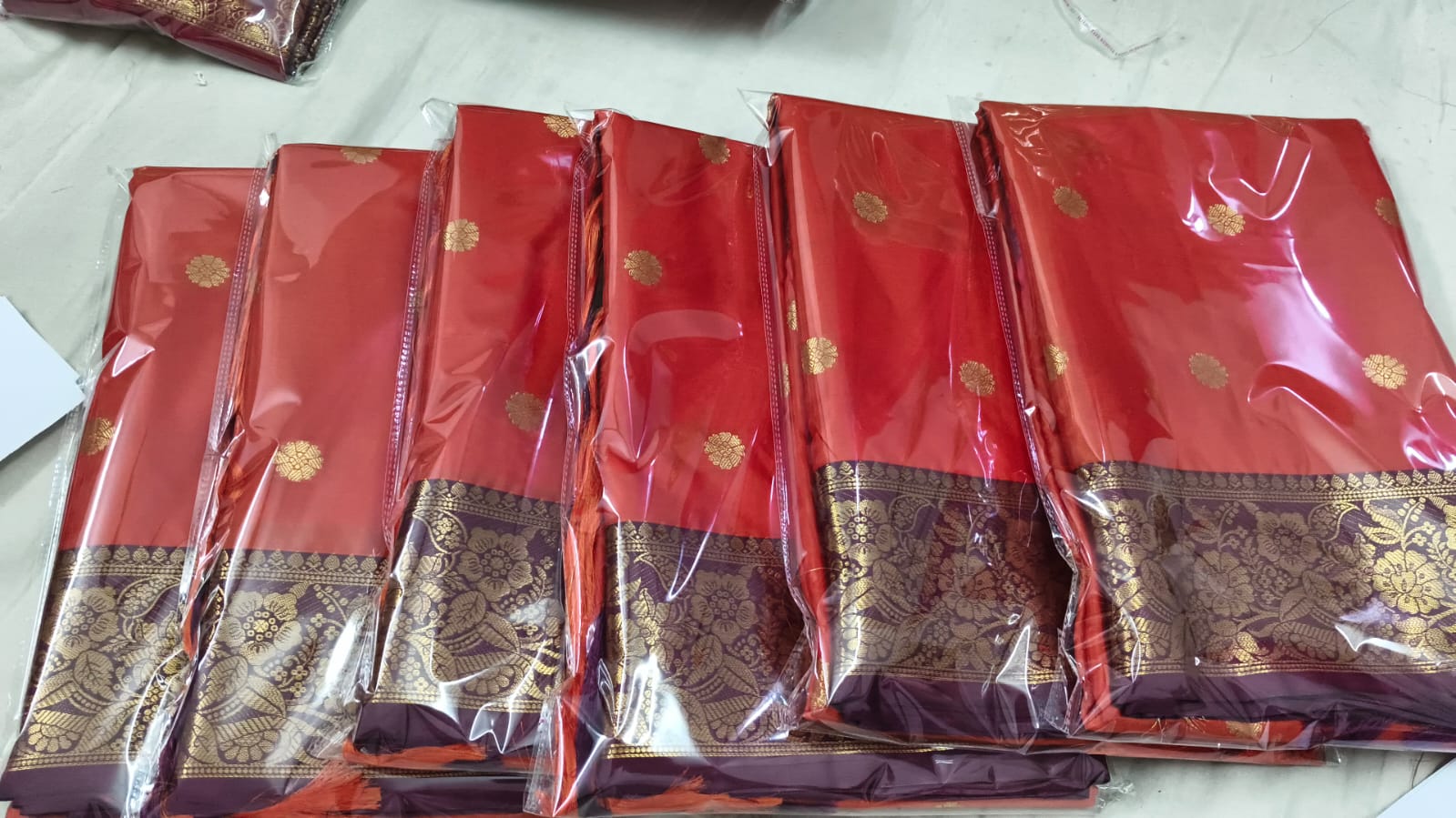 Semi Silk Rust Orange