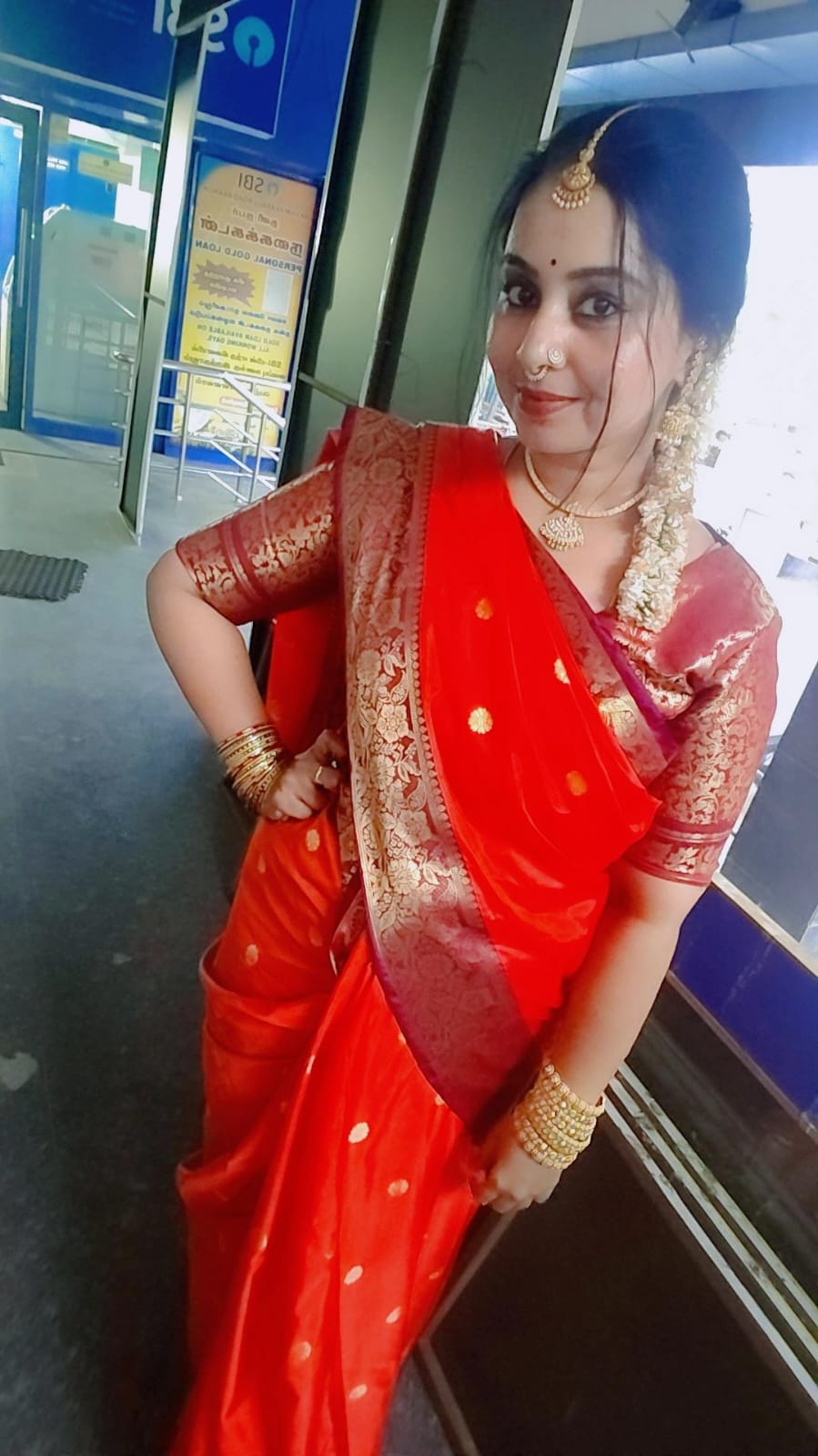 Semi Silk Rust Orange